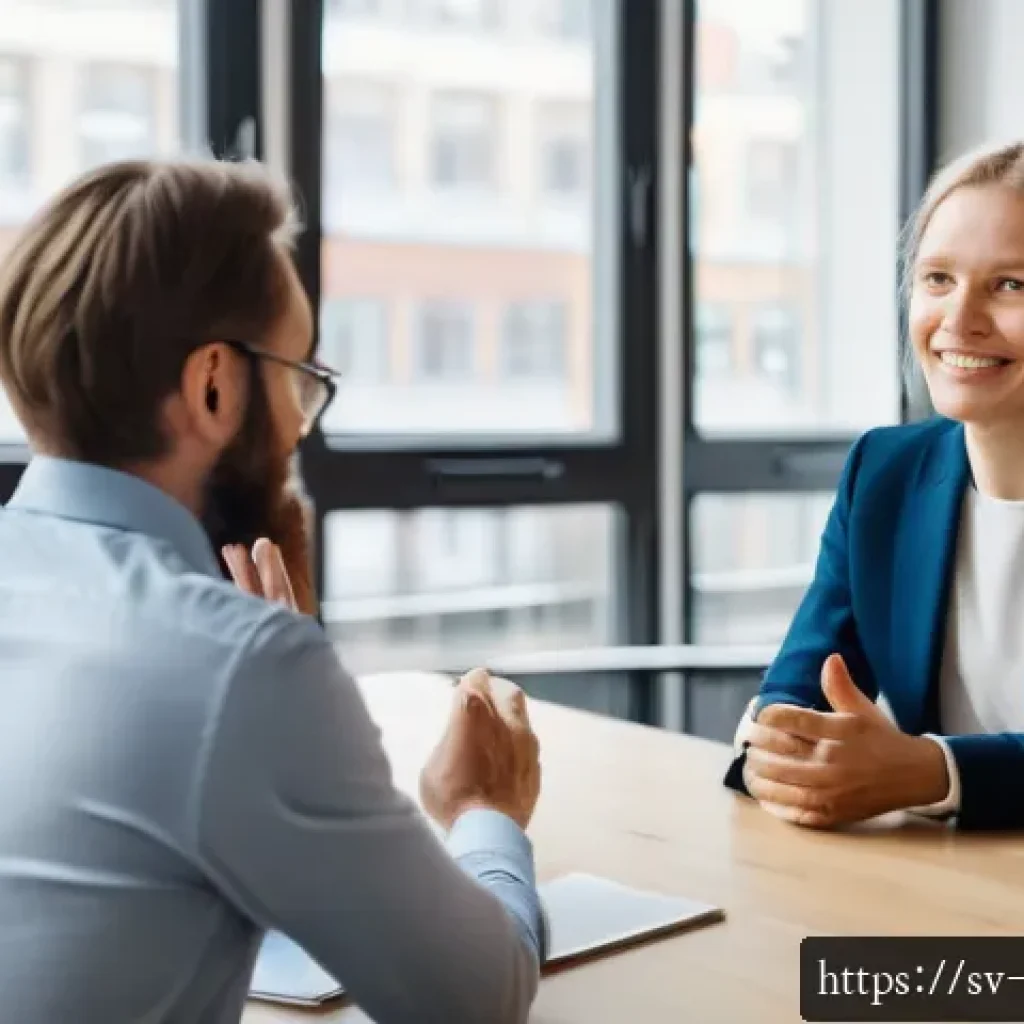 효과적인 대화의 기본 원칙 - A professional and warm office setting in Stockholm, Sweden, showing two colleagues engaged in activ...